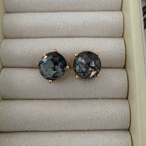 Kate Spade Smoke Gray Earrings - Picture 8 of 10